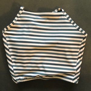 Albion Darling Stripe Switchback Crop